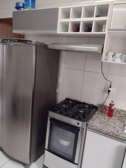 Апартаменты 100 M Da Praia Elevador Garagem E Portao Automatico Монгагуа Экстерьер фото